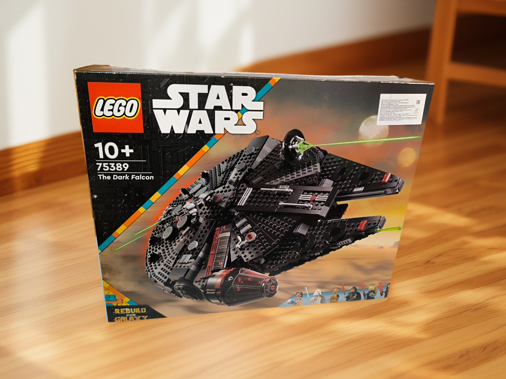 LEGO Star Wars 75389 «Тёмный Сокол» — космический корабль для коллекции