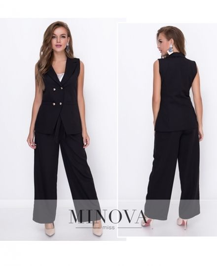 Брюки 8587-черный Minova Фото 1