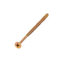 Саморез по дереву 4,2х90(89) мм желтый цинк