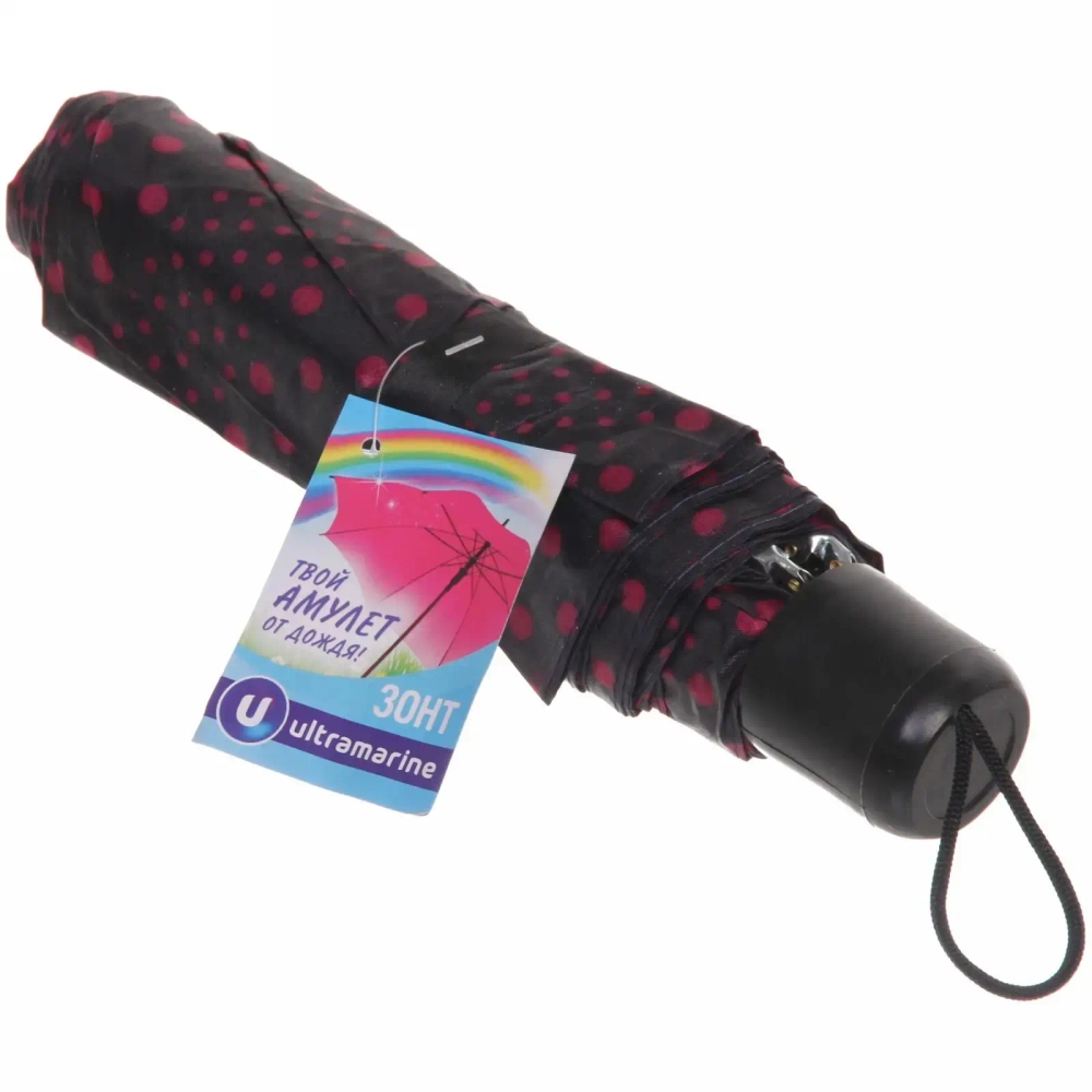 Зонт женский механический «Ultramarine - Цветы», микс 5-7 расцветок, 8 спиц, d-97см, длина в слож. виде 24см