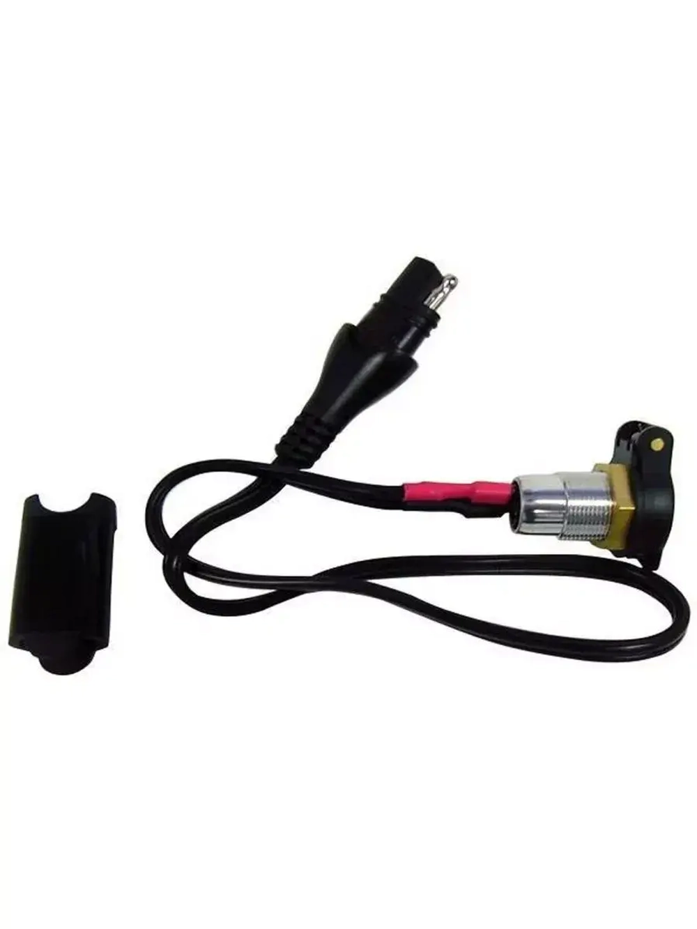 О18 - Разъем DIN врезной 12В, 0,5м с крышкой