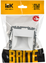 BRITE Подсветка светодиодная встраиваемая ПЛ20-БрАБ арктический белый IEK