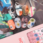 Charmicon 3D Silicone Stickers №125 Губы и глаза