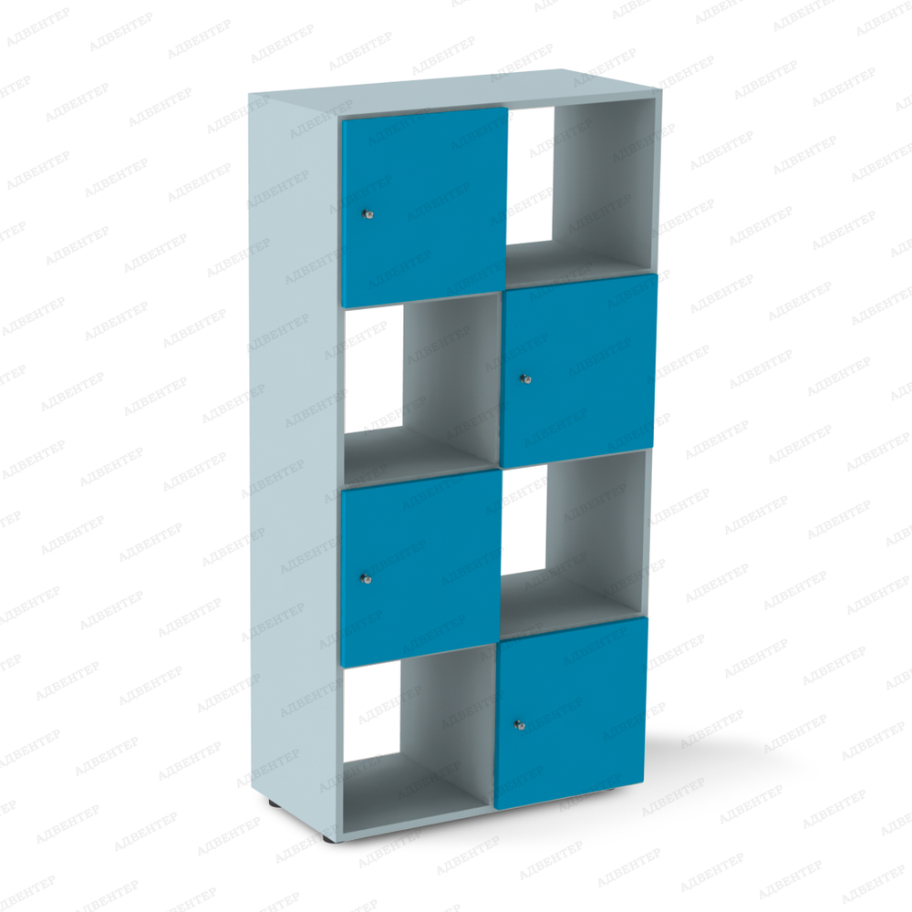 серый/синий двусторонний