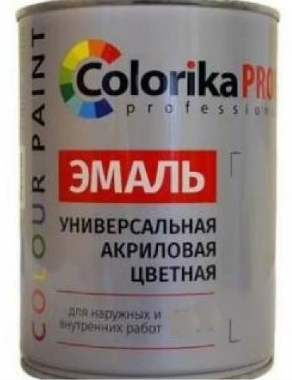 Эмаль акриловая 0,9 л синий Colorika Prof