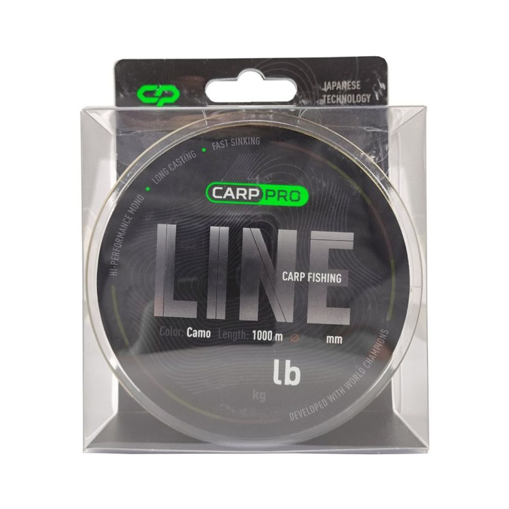 CARP PRO Леска Camo 1000м 0,370мм