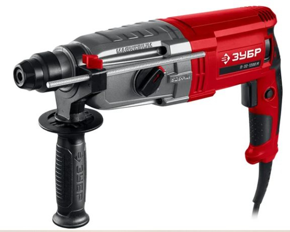 Перфоратор ЗУБР SDS Plus 32 мм, 1200 Вт, мет. корпус П-32-1200 М