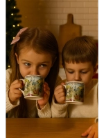 Новогодние кружки с изображением лошади