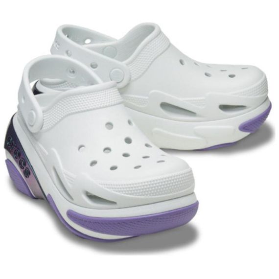 Crocs Bubble Crush Reflector 'White Purple'
