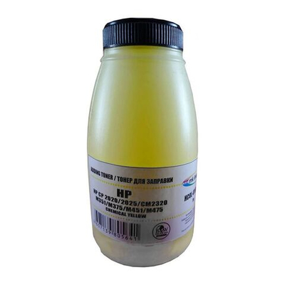 Тонер для картриджей HP CE312A Yellow, химический (26г) Black&White Premium (Mitsubishi/MK IMAGING) фас.Россия