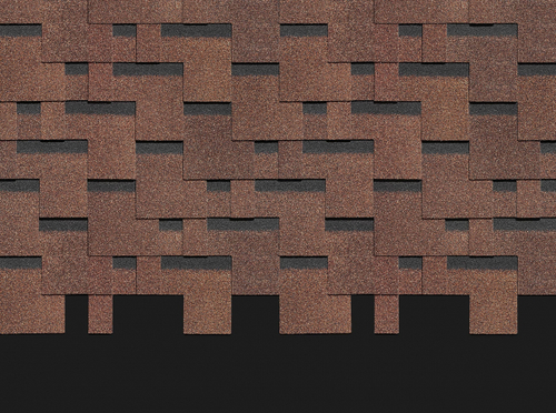 Гибкая черепица Döcke PIE PREMIUM/ ГЕНУЯ/ Кунжут