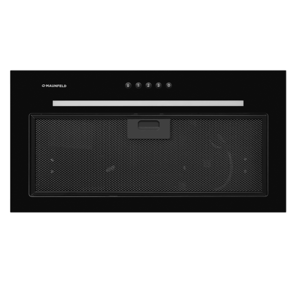 Встраиваемая вытяжка Maunfeld Crosby Hardy 1000Push Black
