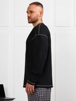 Джемпер мужской Генри-3 Виотекс ЧЁРНЫЙ