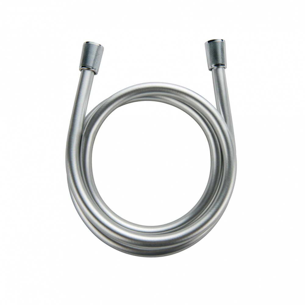 Шланг для душа в силиконовой оплётке 1500 мм WONZON & WOGHAND, Хром (WW-88RG01-1500-CR)