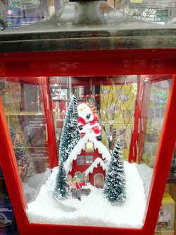 Рождественские уличные , музыкальные , снежные фонари 190 см