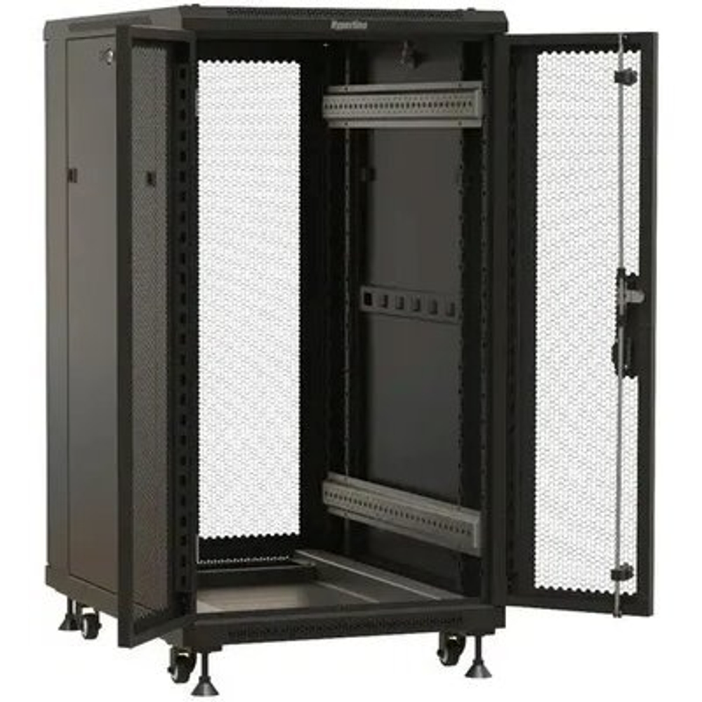 Телекоммуникационный шкаф Hyperline TTBR-1866-DD-RAL9004