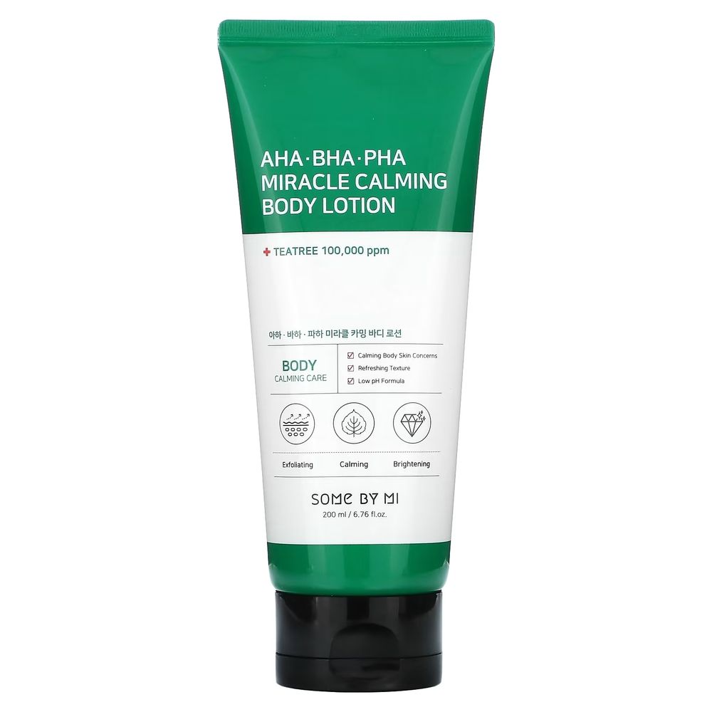 SOME BY MI Успокаивающий лосьон для тела с кислотами AHA-BHA-PHA Miracle Calming Body Lotion 200мл