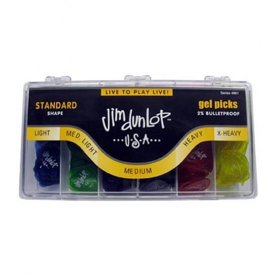 Коробка медиаторов, 432шт, Dunlop 4861 Gels