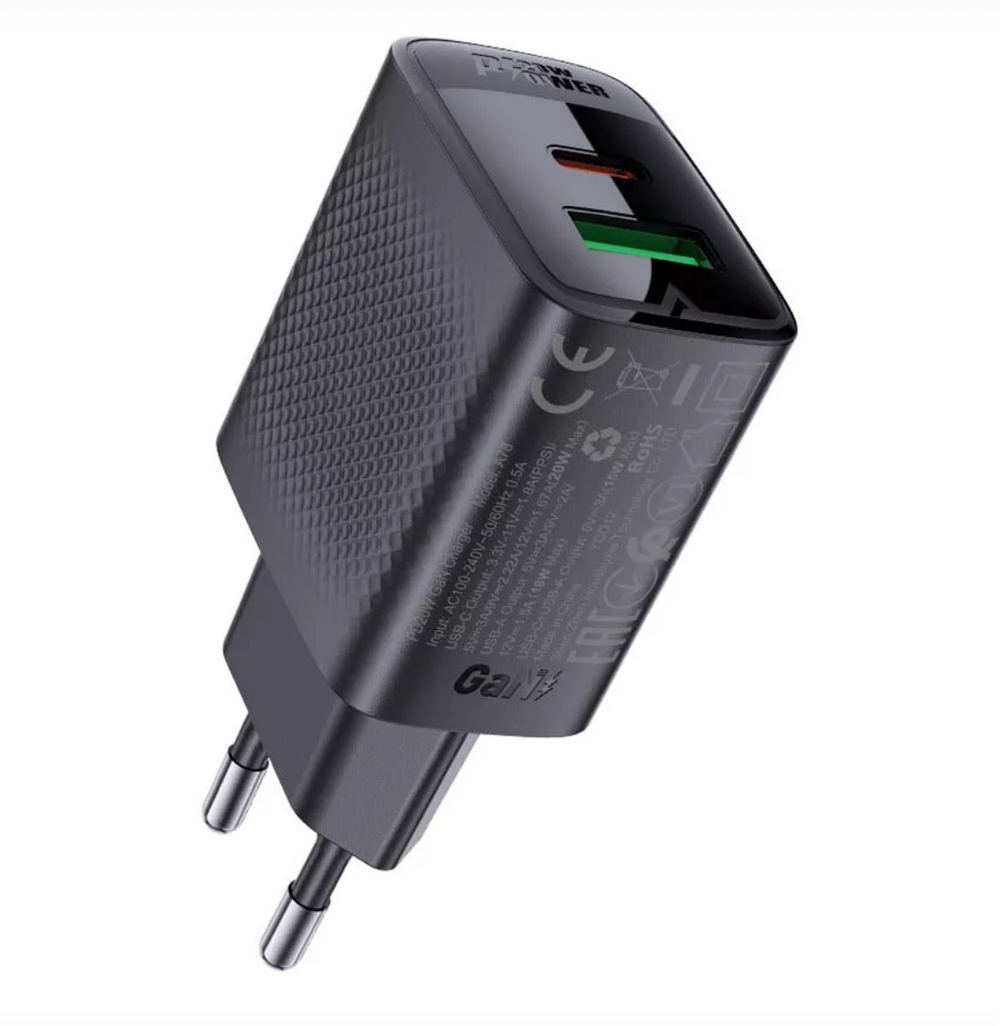 Сетевое зарядное устройство ACEFAST A78 PD20W