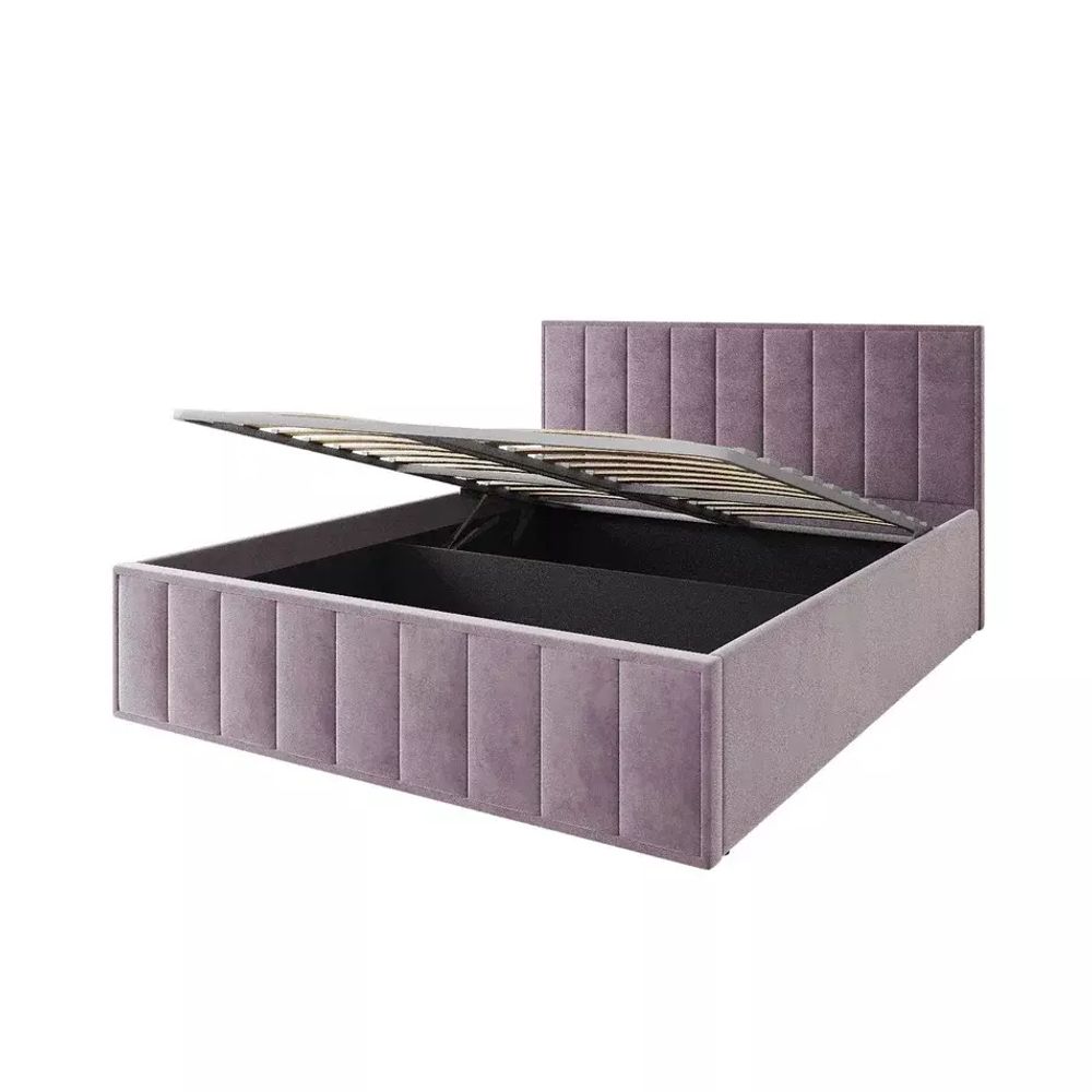 Кровать Лана 1,6 (Пудра Софт), ДСВ-Мебель