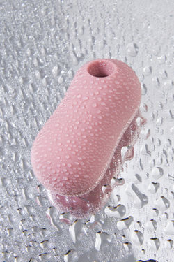 Вакуум-волновой бесконтактный стимулятор клитора Satisfyer Cotton Candy, силикон, розовый