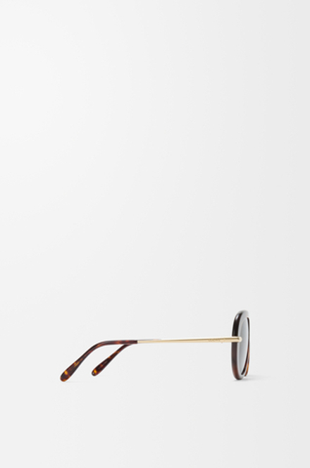 Loewe Солнцезащитные очки Pilot Slim, черепаховый