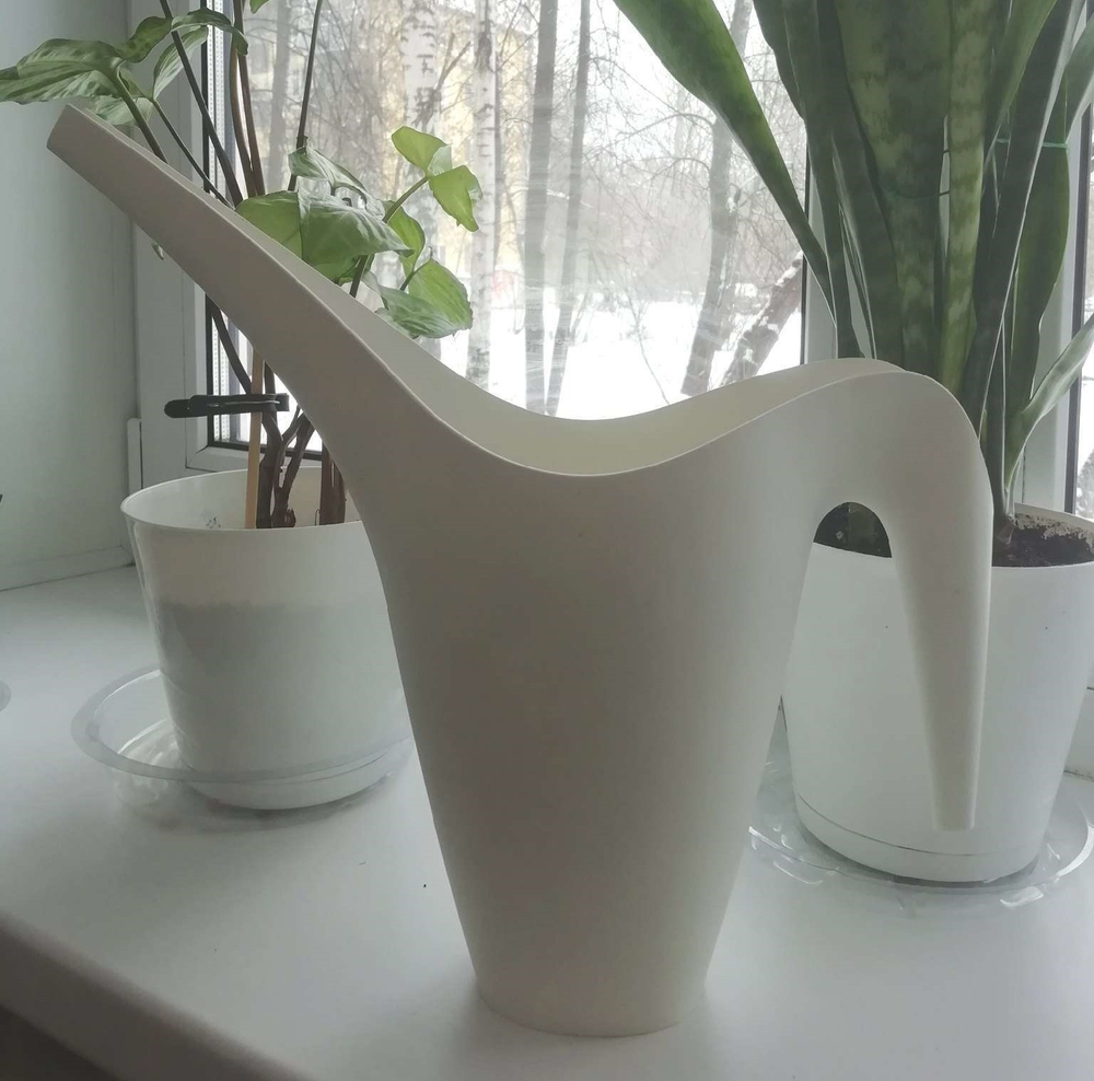 Лейка Blekinge, 1 л, белый, пластик