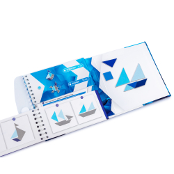 Игра магнитная головоломка Танграм Квадрат