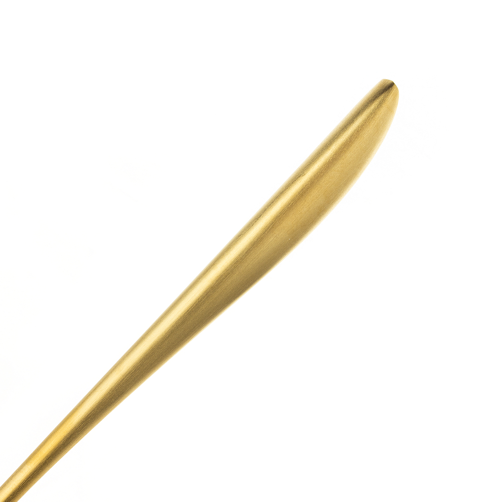 Набор столовых приборов на 6 персон 24 предмета Cutipol Icon Matte Gold Brushed в подарочной упаковке