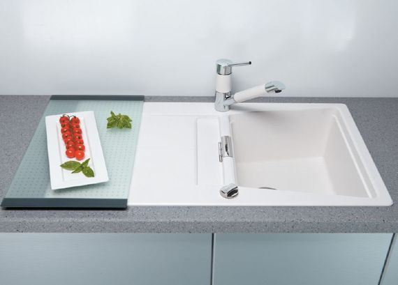 Смеситель Schock SC-200-D , Cristadur , выдвижной излив хром/магма