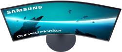 Монитор Samsung 27" C27T550FDI 1920x1080 VA WLED 75Гц 4ms Curved FreeSync VGA HDMI DisplayPort
