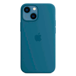 Силиконовый чехол с поддержкой MagSafe Apple Silicone Case для iPhone 13 mini, Blue Jay (Полярная лазурь)