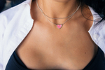 колье heart pink