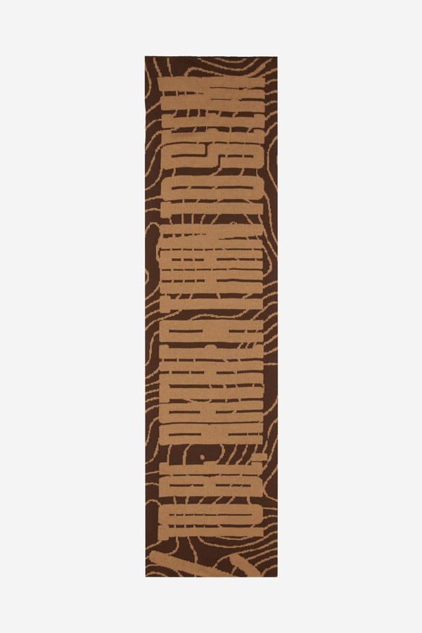 Шарф Tbrts коричневый - фото 4