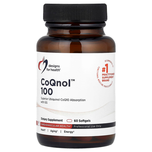 Designs For Health, CoQnol™ 100, 60 капсул
