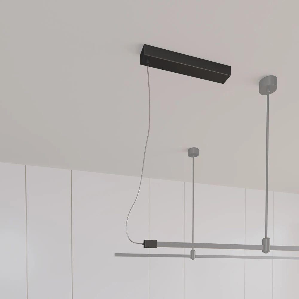 Потолочный короб ART-APRIORI-POWER-BOX-SIDE-L1500 (BK) (Arlight, IP20 Металл, 3 года) 039644