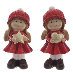 GAEM Фигурка декоративная "Ангел", L4,5 W4,5 H9,5 см, 2в.