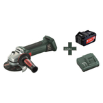 Машина шлифовальная угловая аккумуляторная Metabo W 18 L 9-125