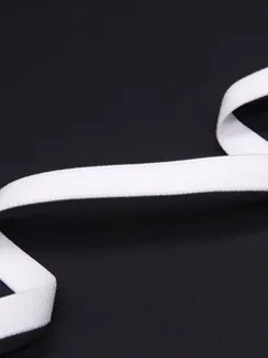 001 628/10 Резинка отделочная Lauma 10 мм, белый 001