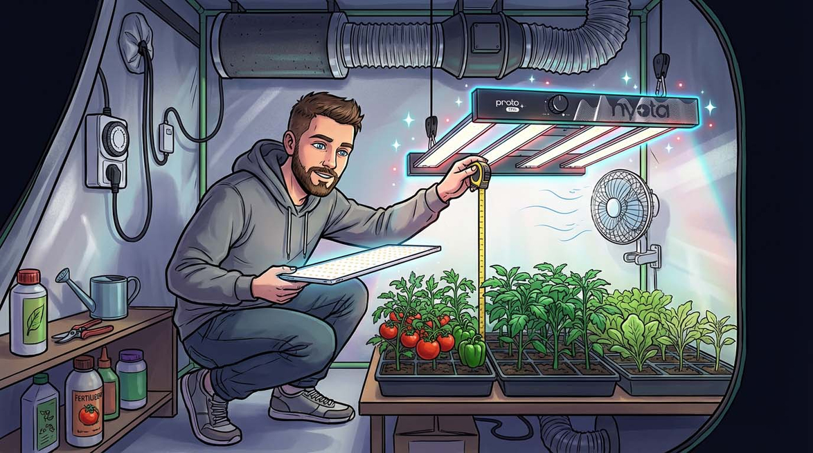 Светодиодная лампа для растений: как выбрать лучшую лампу для рассады дома