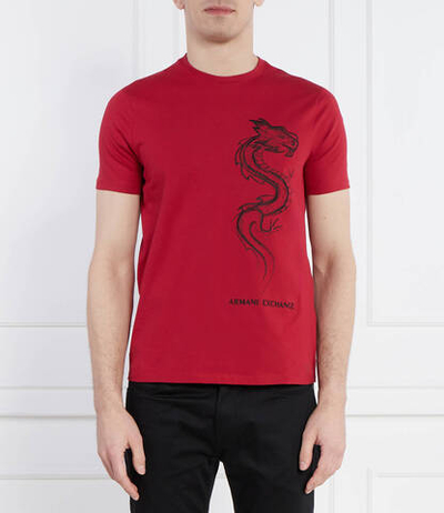Футболка Armani Exchange - красный(3DZTDD ZJ9JZ)