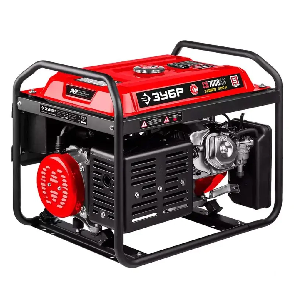 ЗУБР СБ-7000Е-3 бензиновый генератор
