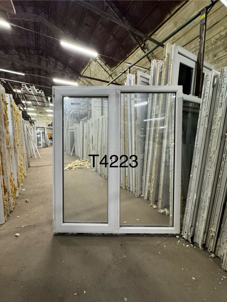 БУ Окно Пластиковое 153(в) х 129(ш)