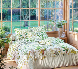 Постельное белье 2 спальное евро Blanc des Vosges Grandeur Nature Франция