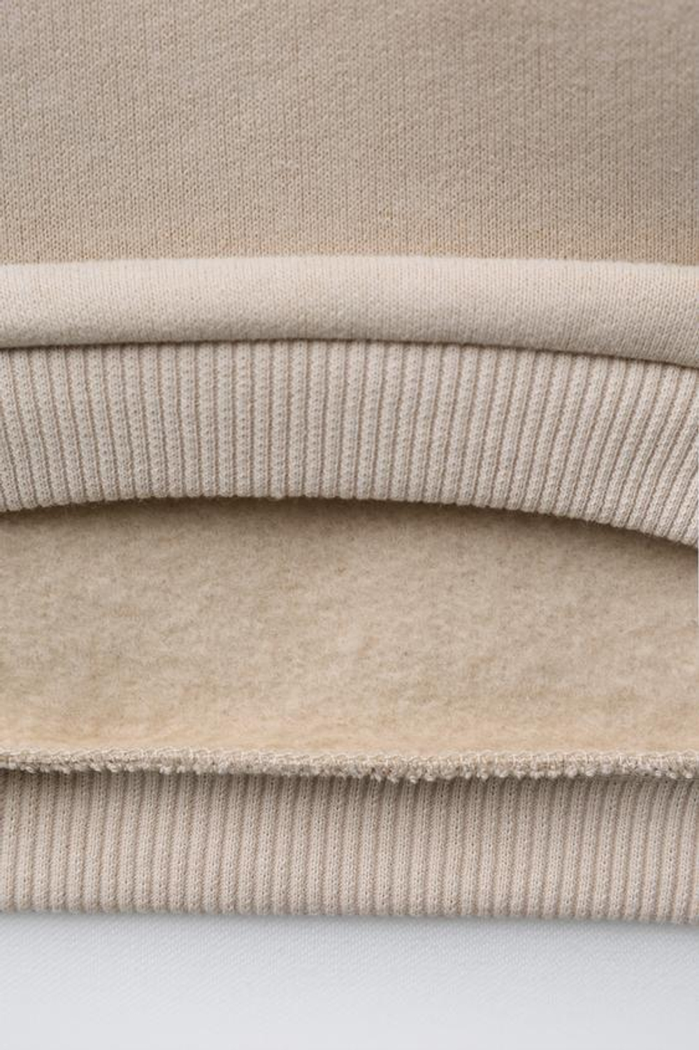 ZARA ТОЛСТОВКА С МИШКОЙ, БЕЖЕВЫЙ