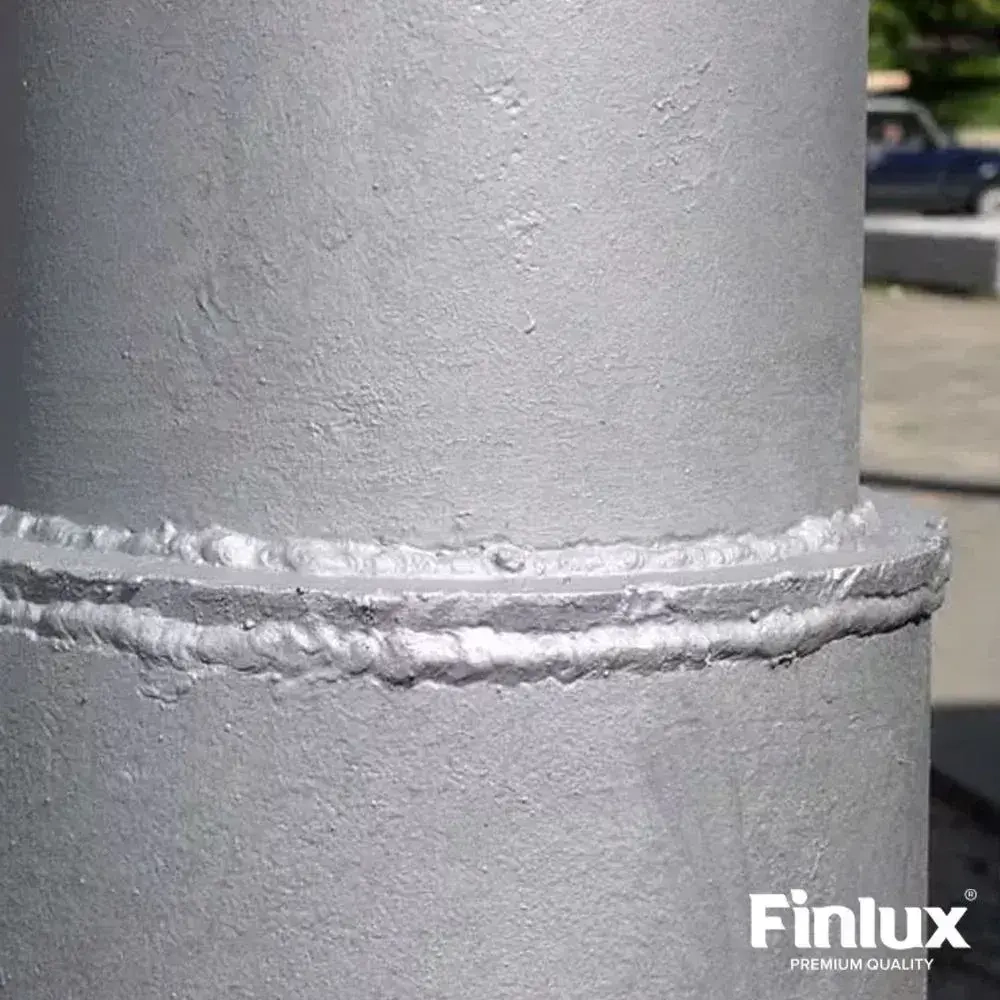 Цинконаполненный грунт-протектор Finlux F-255 Zinc CorrozoStop, от ржавчины, для антикоррозионной защиты металла, 0.5 кг