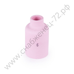 Varteg Сопло керам. 9,5мм №6 газ.линза (701.0422/TC0033, 42мм, пр-во FoxWeld/КНР)