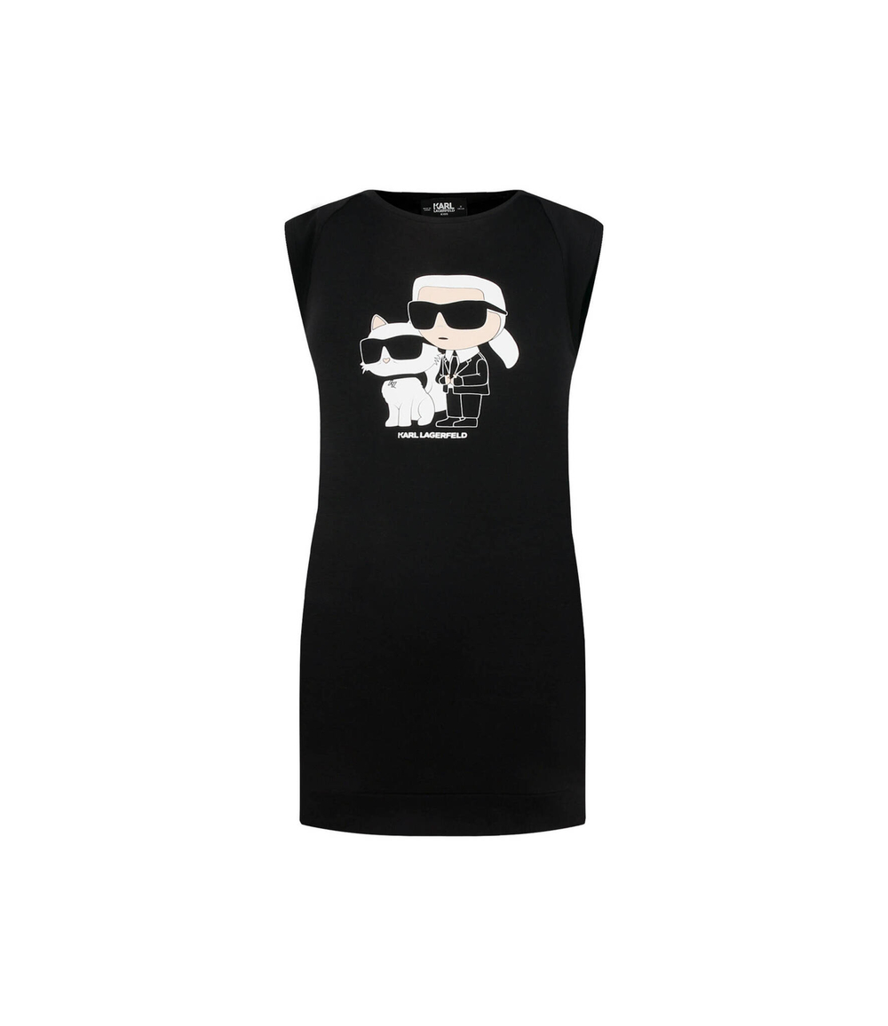 Платье Karl Lagerfeld Kids - черный(Z12235)