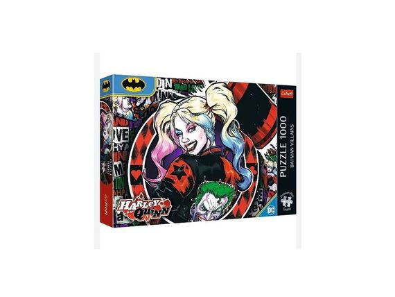 Puzzles - &quot;1000 Premium Plus&quot; - Harley Quinn_FSC Mix 70% / Warner Batman