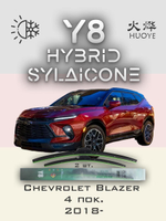 Щетки стеклоочистителя HUOYE Y8 600/600 мм на Chevrolet Blazer | Push button